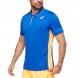 Asics Padel Polo Monaco Blau Orange