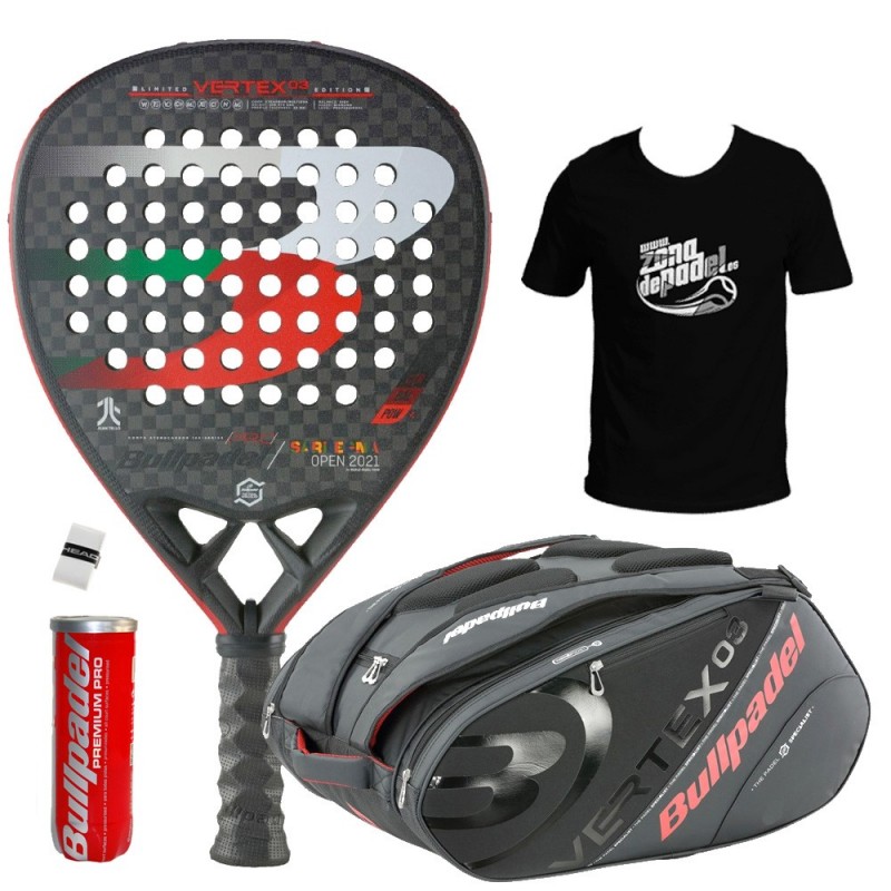 Pack Bullpadel Vertex 03 + Schlägertasche 2022