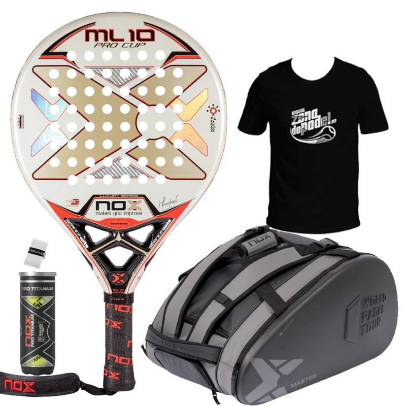 Pack ML10 Pro cup Luxury + Schlägertasche + Bälle
