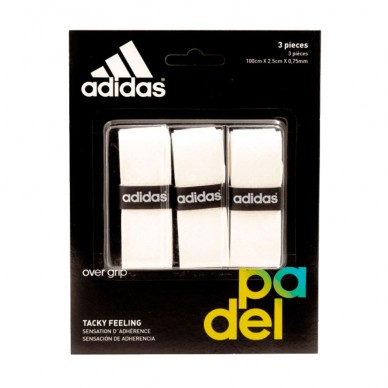 Adidas Tacky weiße Mikroperforierte Overgrips