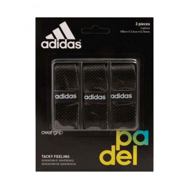 Overgrips Adidas Tacky schwarz mikroperforiert