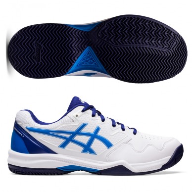 Asics Gel Dedicate 7 Clay white blue