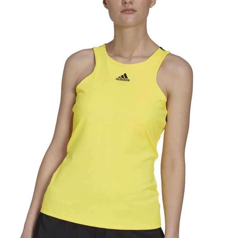 Adidas Y-Tank Strahl Gelb Schwarz T-Shirt