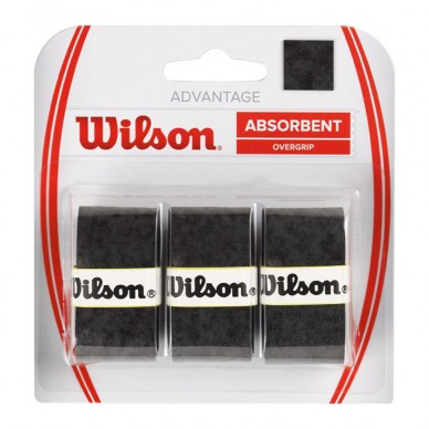 Wilson Advantage Overgrip schwarz x 3