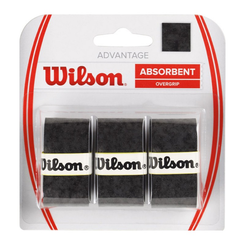 Wilson Advantage Overgrip schwarz x 3