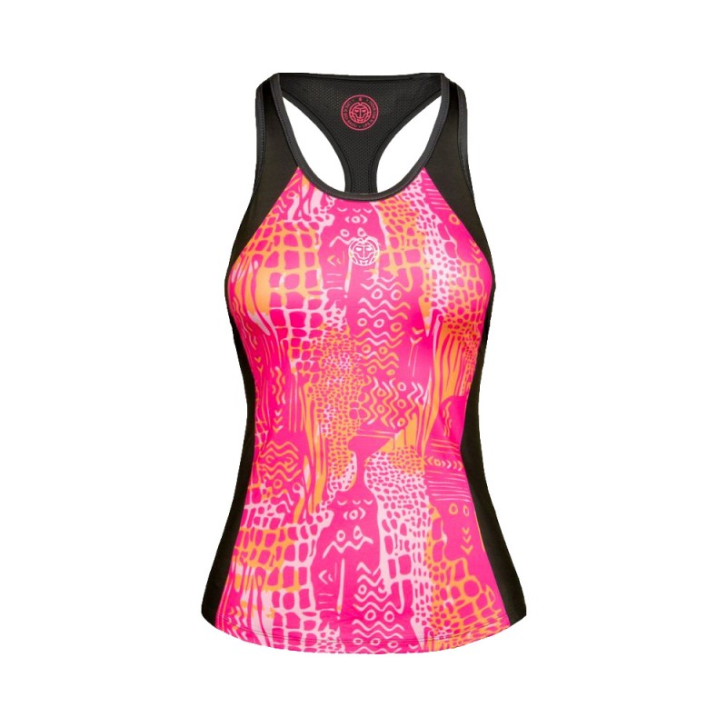 Bidi Badu Yaka Tech Tank T-Shirt rosa grau