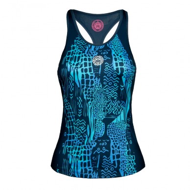 Bidi Badu Yaka Tech Tank T-Shirt blau