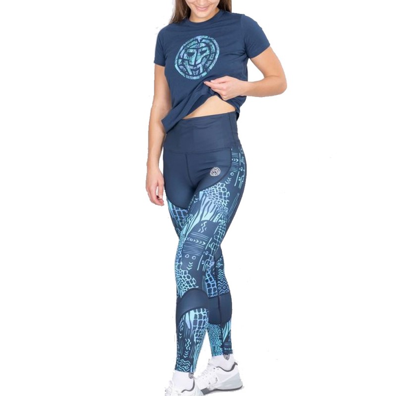 Bidi Badu Abiba Tech Mesh blaue Netzstrumpfhosen