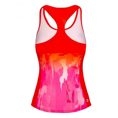 Bidi Badu Yaka Tech Tank T-Shirt in Rot Rosa