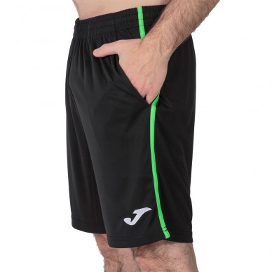 Shorts Joma Open III schwarz grün