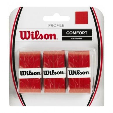 Overgrip Wilson Profil rot