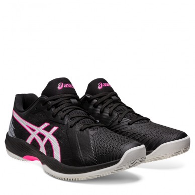 Asics Solution Swift FF Clay schwarz heiß pink