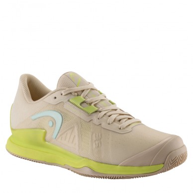 Head Sprint Pro 3.5 Clay Macadamia Lime 2023 Turnschuhe