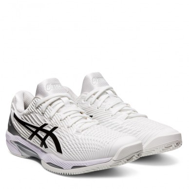 Zapatillas Asics Solution Speed FF 2 Clay White Black 2021