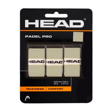 Overgrip Head Padel Pro 3er Pack grau