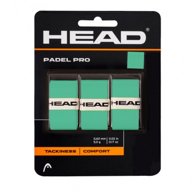 Overgrip Head Padel Pro 3er Pack grün