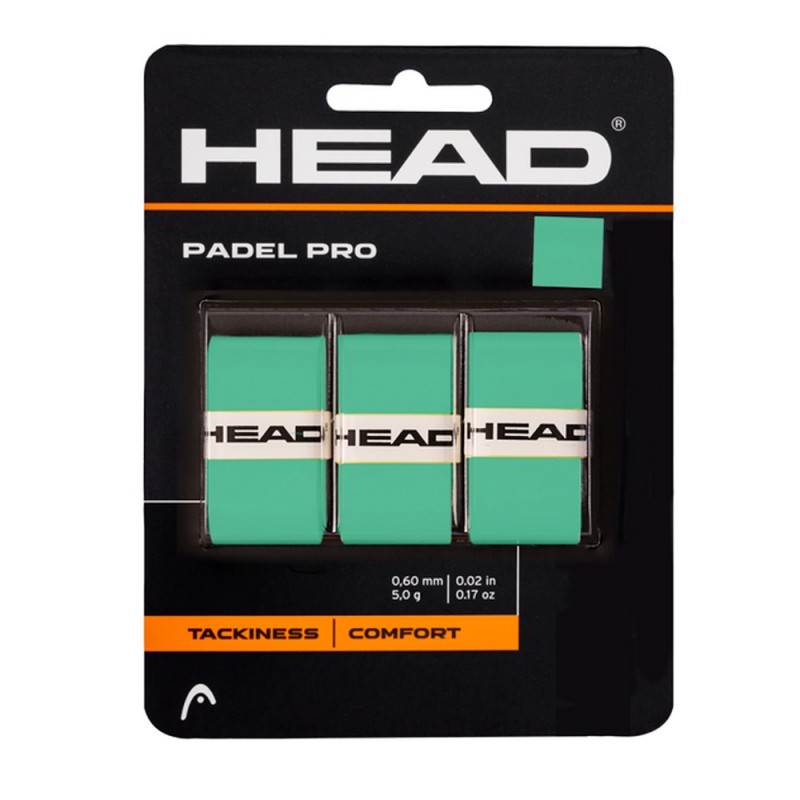 Overgrip Head Padel Pro 3er Pack grün
