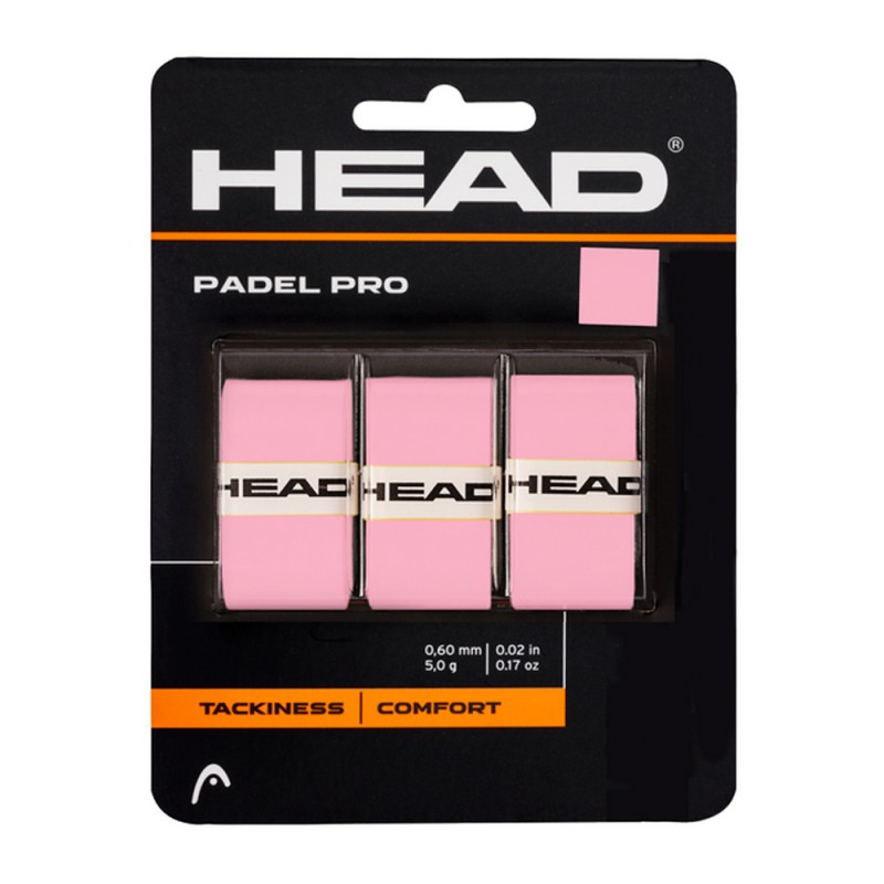 Overgrip Head Padel Pro 3er Pack rosa