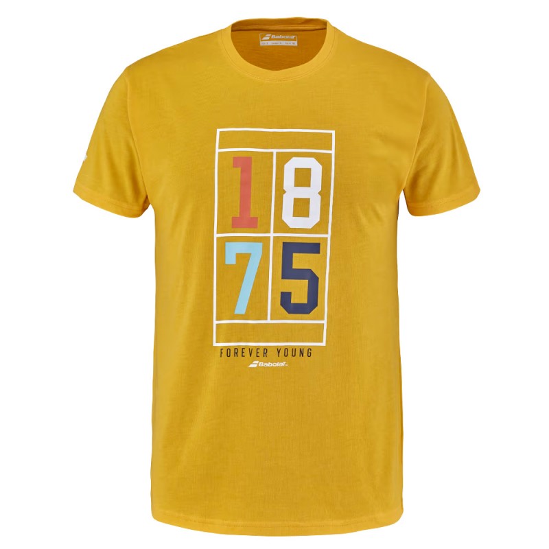 Babolat Exercise Vintage Tee Herren T-Shirt gelb