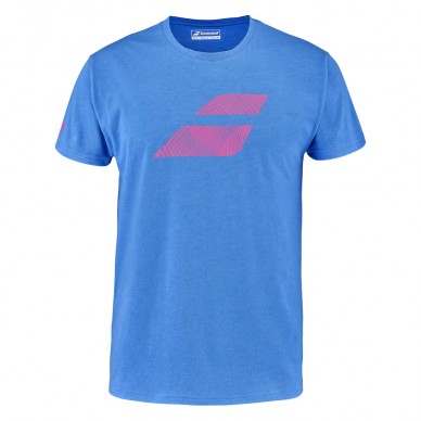 Babolat Übung Big Flag Tee Männer T-Shirt blau