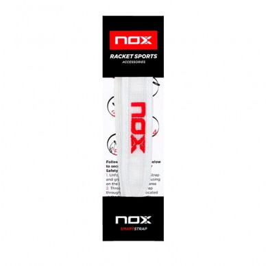 Nox Smartstrap Luxury 23 weiße Schnürsenkel