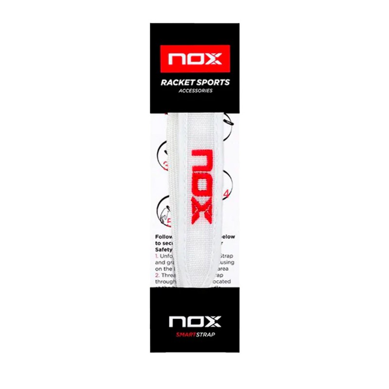 Nox Smartstrap Luxury 23 weiße Schnürsenkel