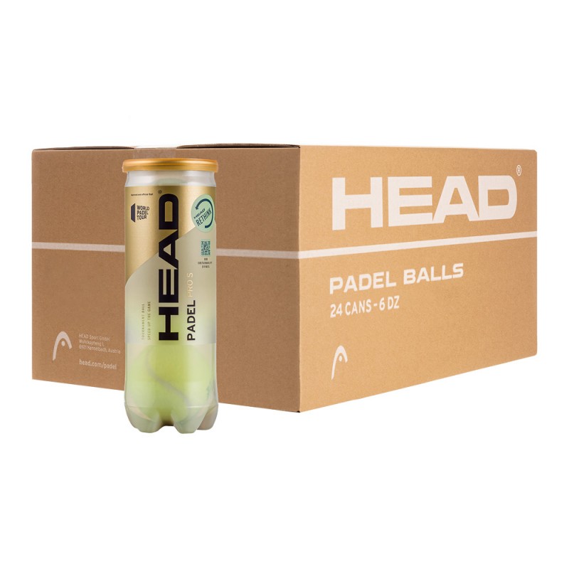 Schublade Bälle Head Padel Padel Pro S 24 x 3