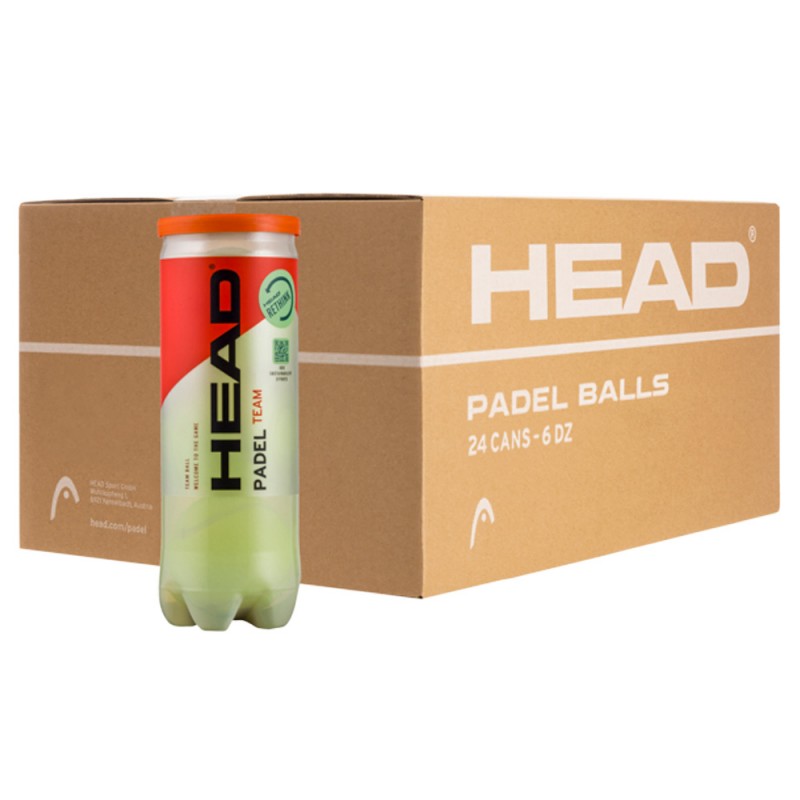 Schachtel Head Padel Bälle 24 X 3 Einheiten
