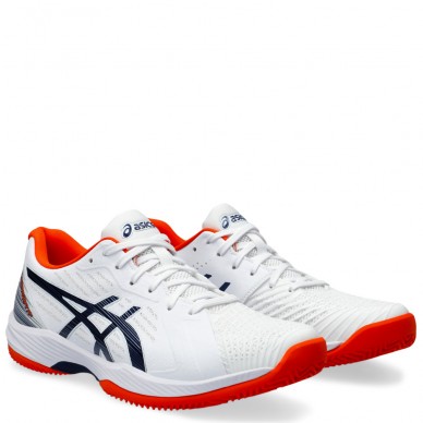 Asics Solution Swift FF Clay Tennisschuhe Weiß Blau Expanse 2024