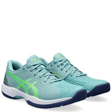Asics Solution Swift FF Padel Turnschuhe Teal Tint Electric Lime 2024