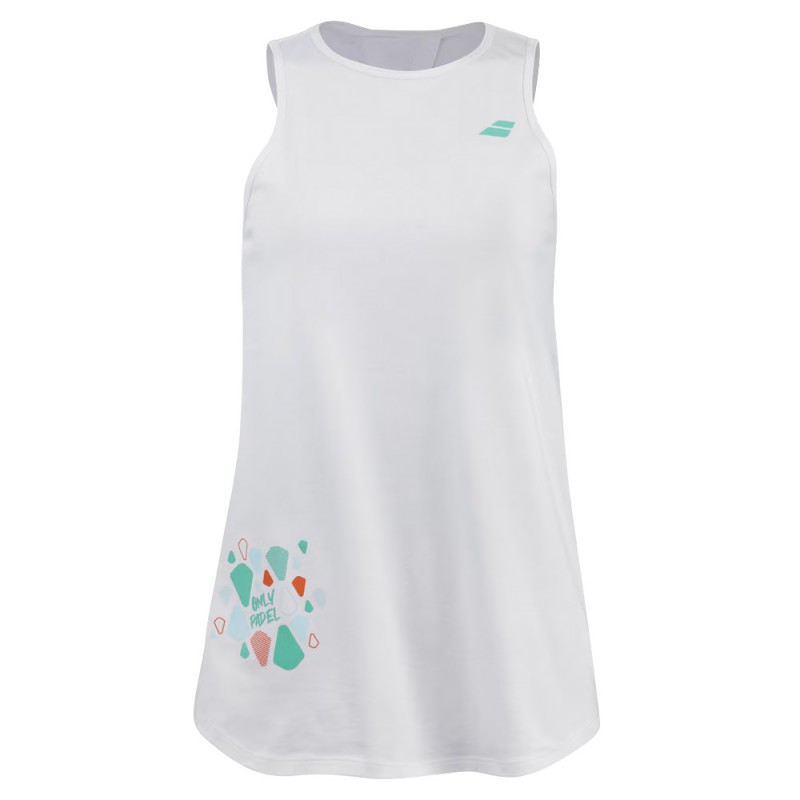 Babolat Baumwoll-Tanktop Damen weiß