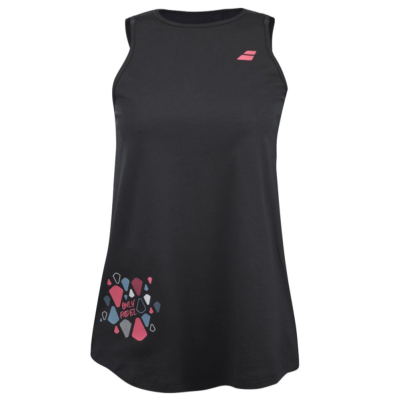 Babolat Cotton Tank Damen T-Shirt schwarz