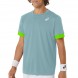 Asics Men Court SS Top T-Shirt türkis Tinte