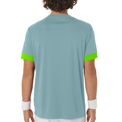 Asics Men Court SS Top T-Shirt türkis Tinte