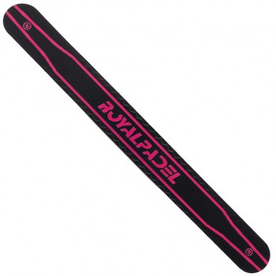 Royal Padel Schutz graues Logo Rosa