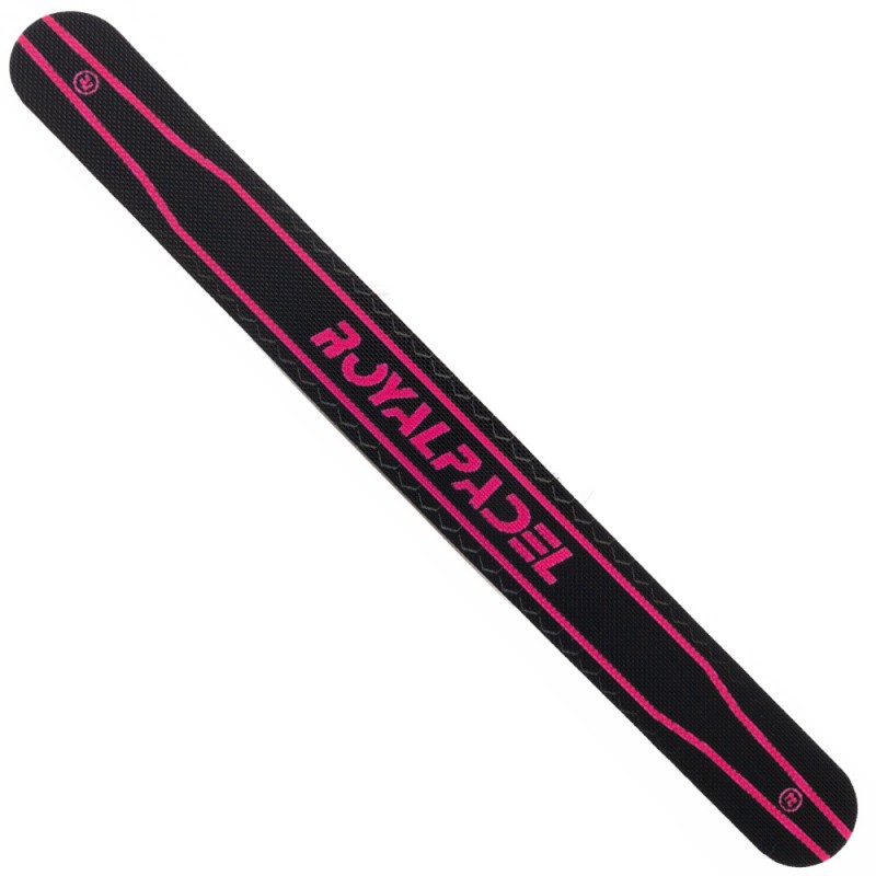 Royal Padel Schutz graues Logo Rosa