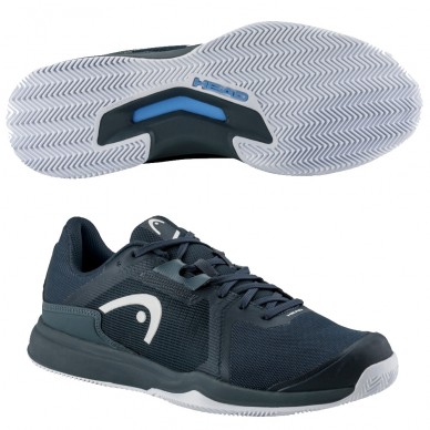 Head Sprint Team 3.5 Clay Blaubeeren Weiß 2024 Turnschuhe