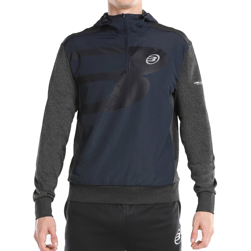 Bullpadel Jubon Sweatshirt schwarz meliert
