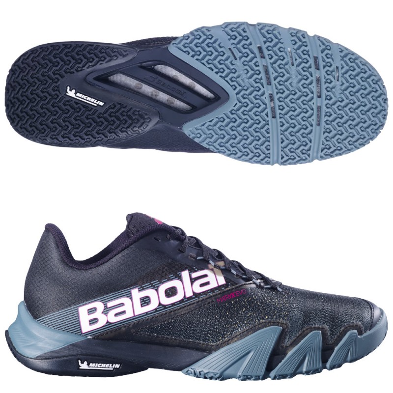 Babolat Jet Premura 2 Herren Turnschuhe schwarz nordatlantisch 2024