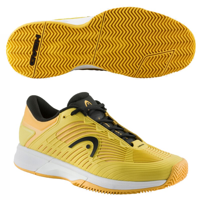 Head Revolt Pro 4.5 Clay Bananenschwarz Tennisschuhe 2024