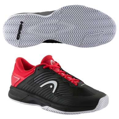 Head Revolt Pro 4.5 Clay Tennisschuhe schwarz rot 2024