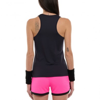 Hydrogen Block Tech Tank T-Shirt in Marineblau und Fuchsia