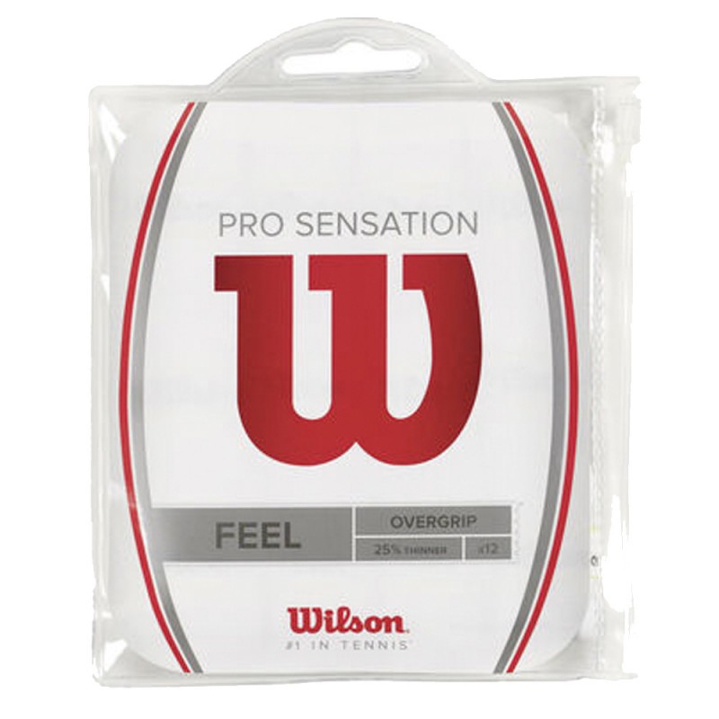 Overgrips Wilson Feel 12PK weiß