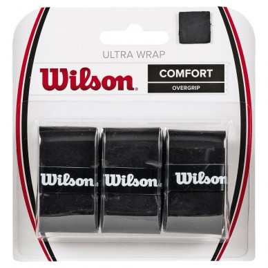 Wilson Ultra Wrap 3 PK schwarz Overgrips
