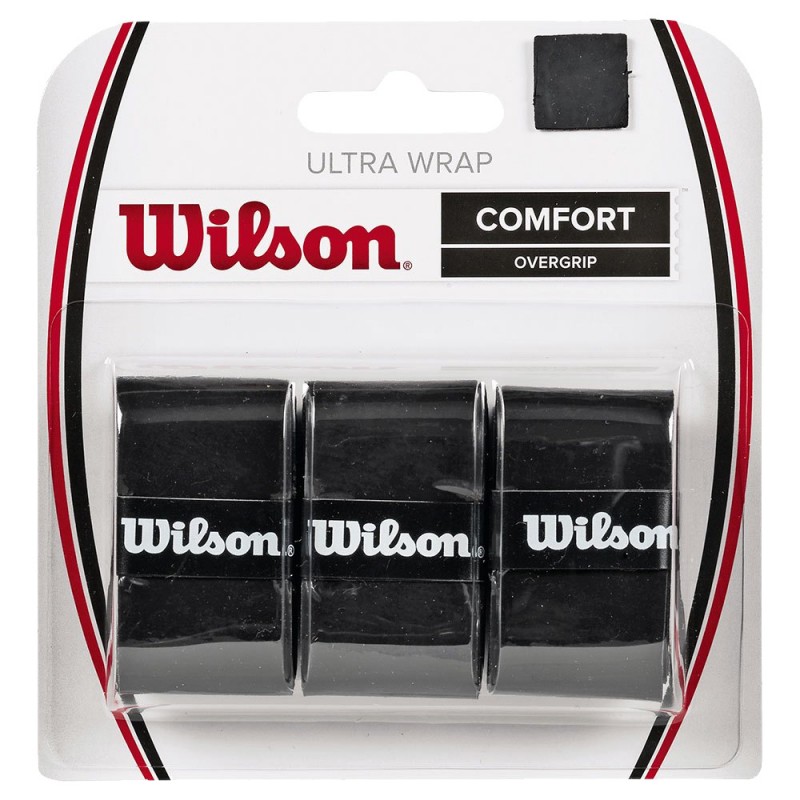 Wilson Ultra Wrap 3 PK schwarz Overgrips