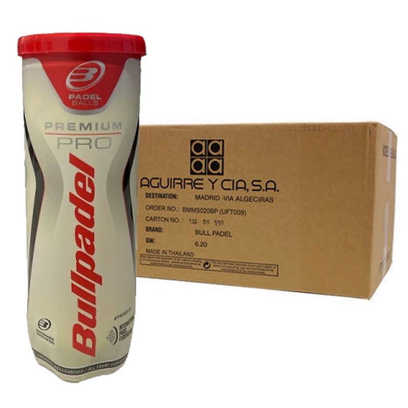 Schublade Bullpadel Premium Kugeln 24 X 3 Einheiten