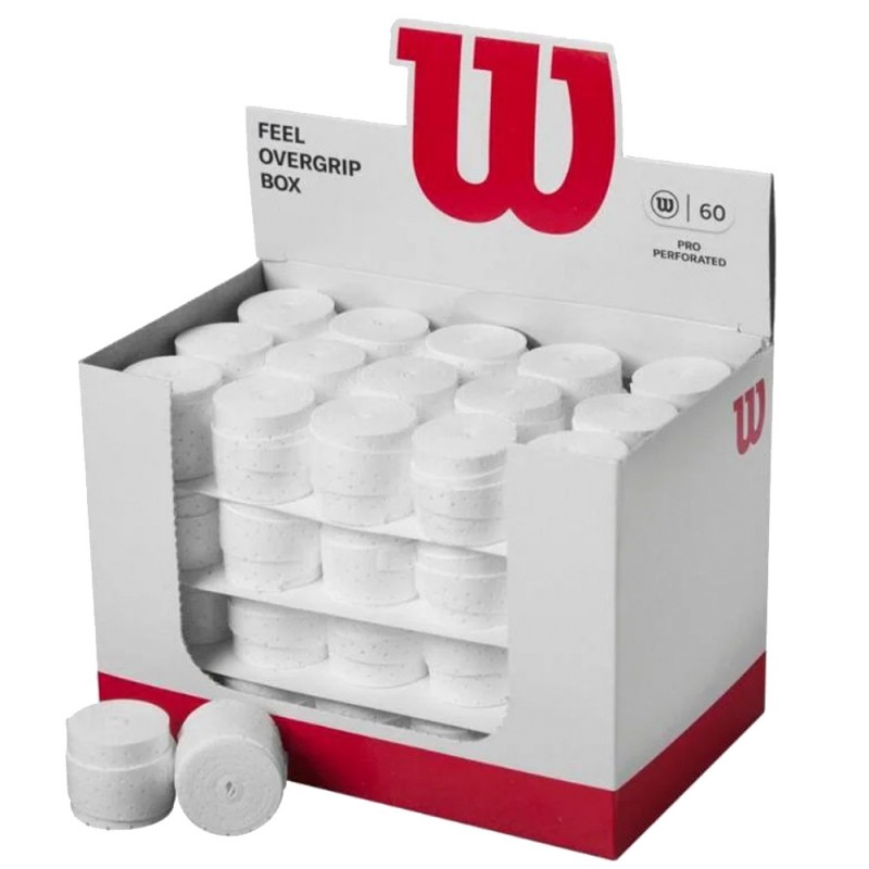 Würfel Wilson Mikroperforierte Weiße Overgrips