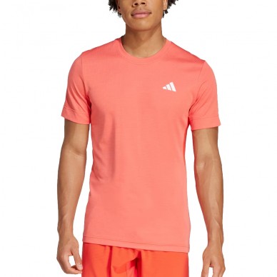 Adidas T Freelift leuchtend rotes Hemd
