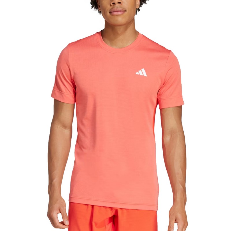 Adidas T Freelift leuchtend rotes Hemd
