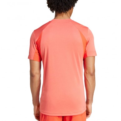 Adidas T Freelift leuchtend rotes Hemd